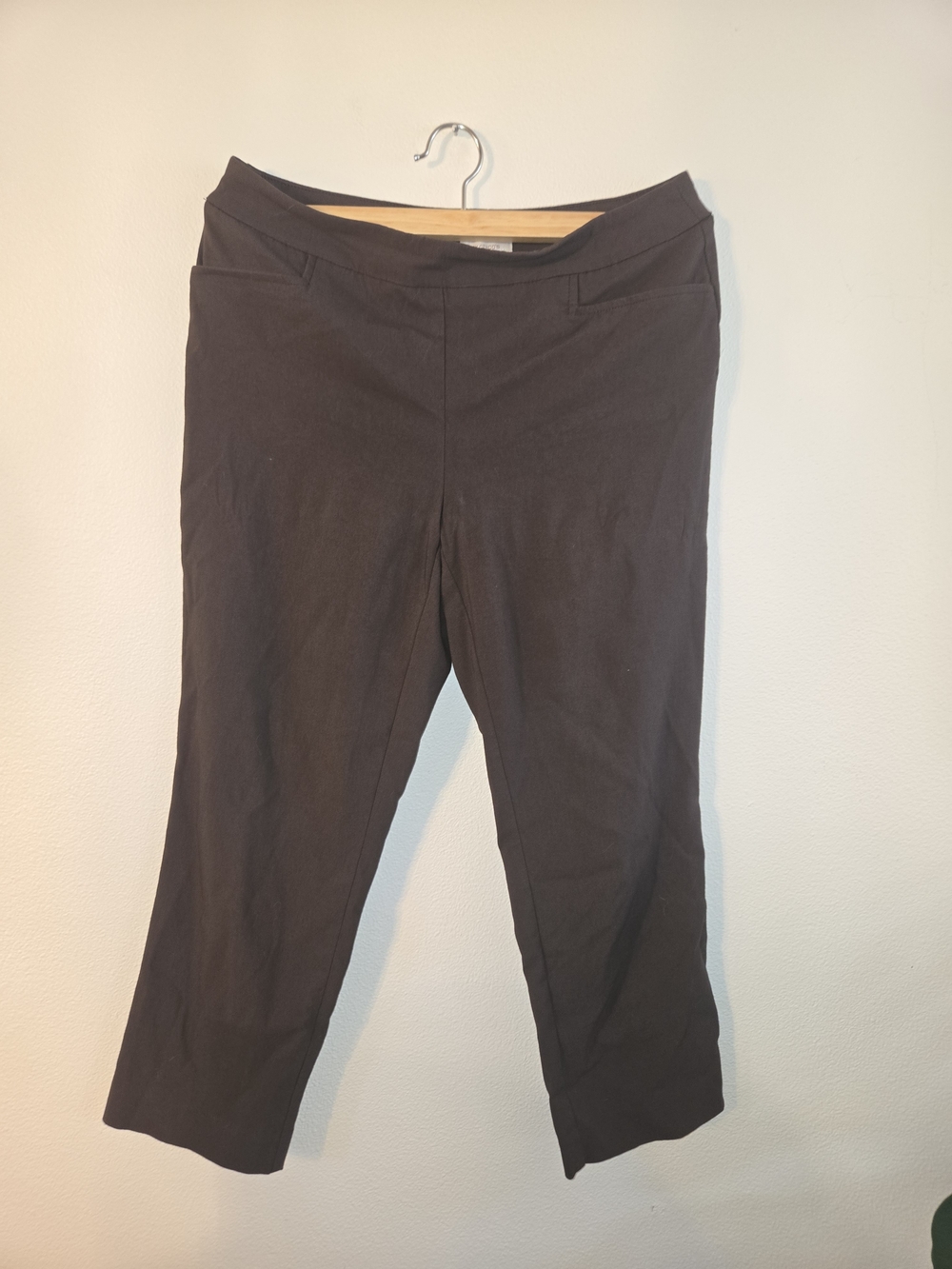 Chico's So Slimming Dark Brown Pants